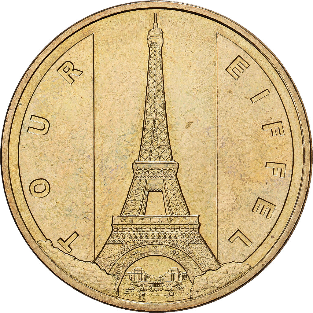Francia, ficha, Tour Eiffel, 2011, Rame-nichel-alluminio, MDP, SPL-