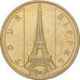 Francia, ficha, Tour Eiffel, 2011, Rame-nichel-alluminio, MDP, SPL-