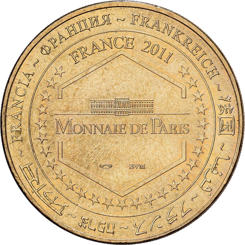 Francia, ficha, Monuments de Paris, 2011, Rame-nichel-alluminio, MDP, SPL-