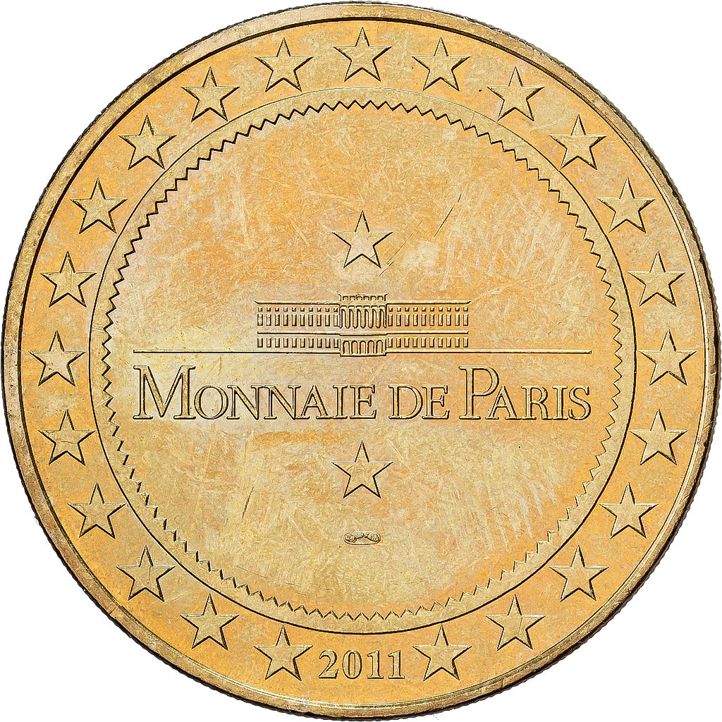 França, Token, Les Mille Souvenirs, 2011, Cuproníquel Alumínio, MDP