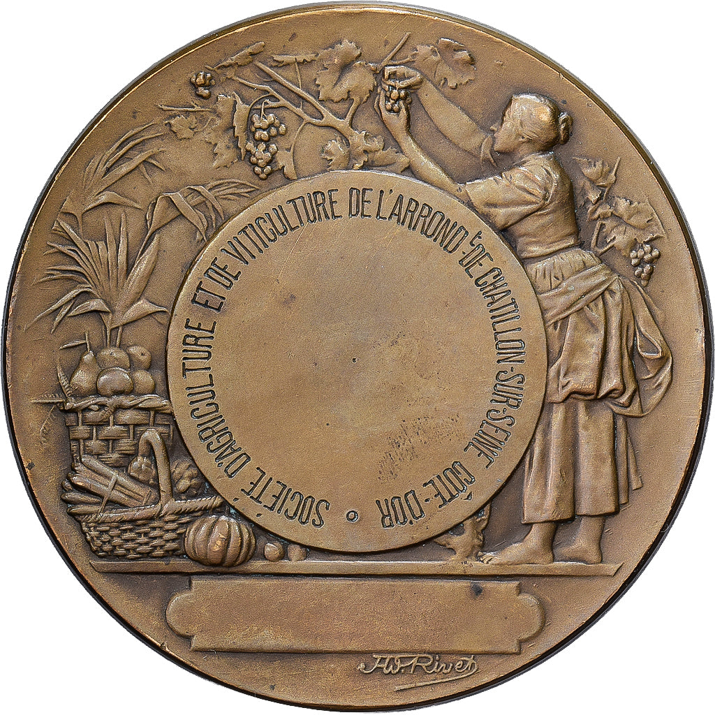 Frankrijk, Medaille, Société d'Agriculture et Viticulture de