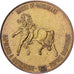 France, Jeton, Collection Total, Napoléon à Ratisbonne, Cupronickel doré, SUP