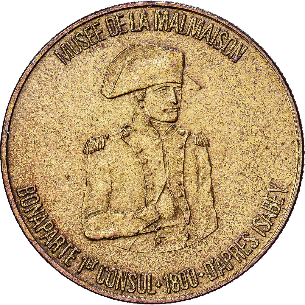Frankreich, betaalpenning, Napoléon Bonaparte, 1er Consul, Copper-Nickel Gilt
