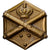 Holandia, Cap Badge, Artillerie, Mosiądz, AU(55-58)
