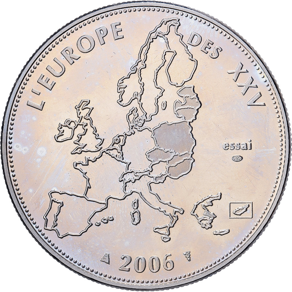 France, Medal, L'Europe des XXV, Dernière Année des 12 Pays de l'Euro, 2006