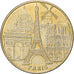 France, Token, Monuments de Paris, 2008, Copper-nickel Aluminium, MDP, AU(55-58)