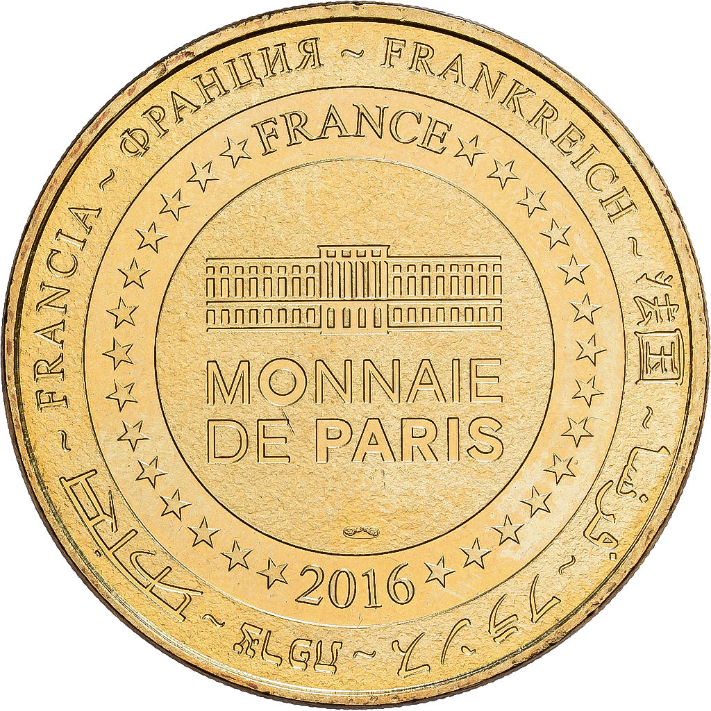 France, Token, Palavas  les flots - Phare, 2016, Copper-nickel Aluminium, MDP