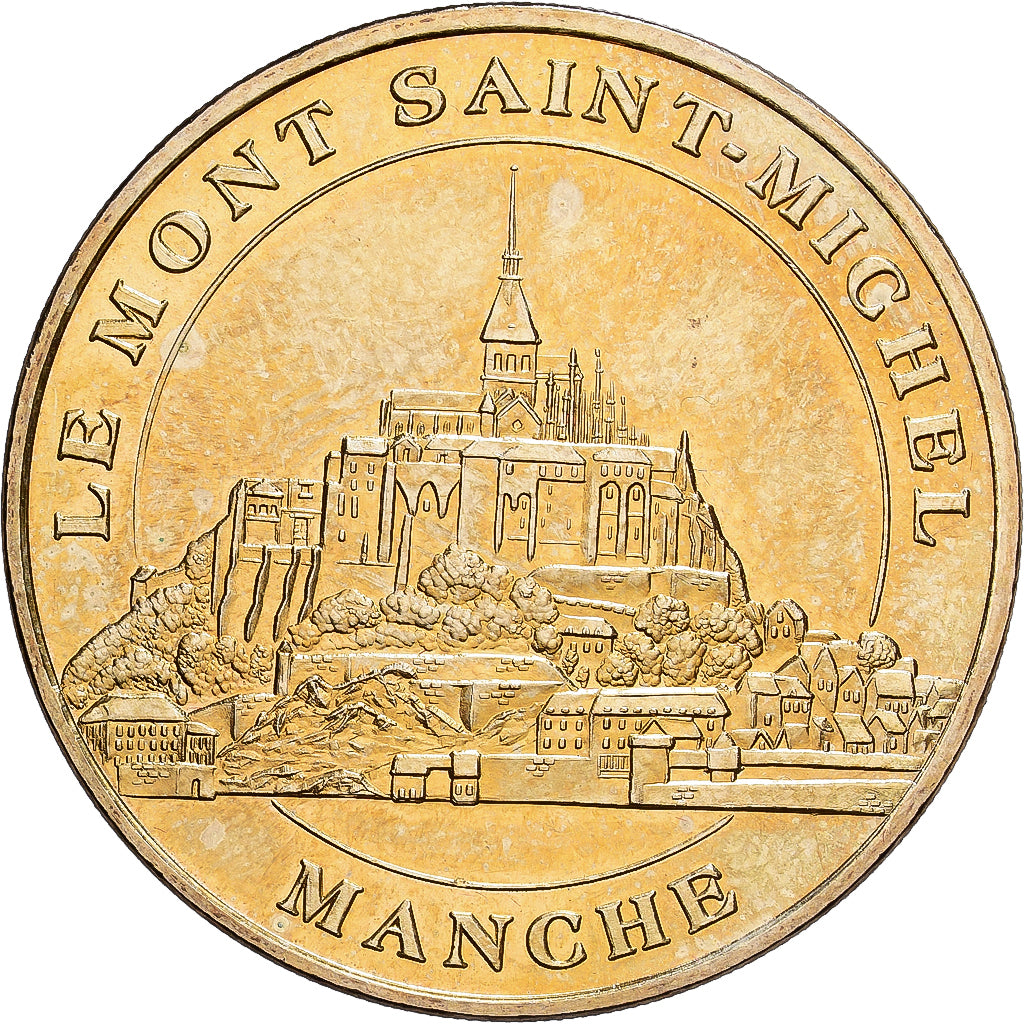 France, Token, Le Mont Saint-Michel, 2007, Copper-nickel Aluminium, MDP