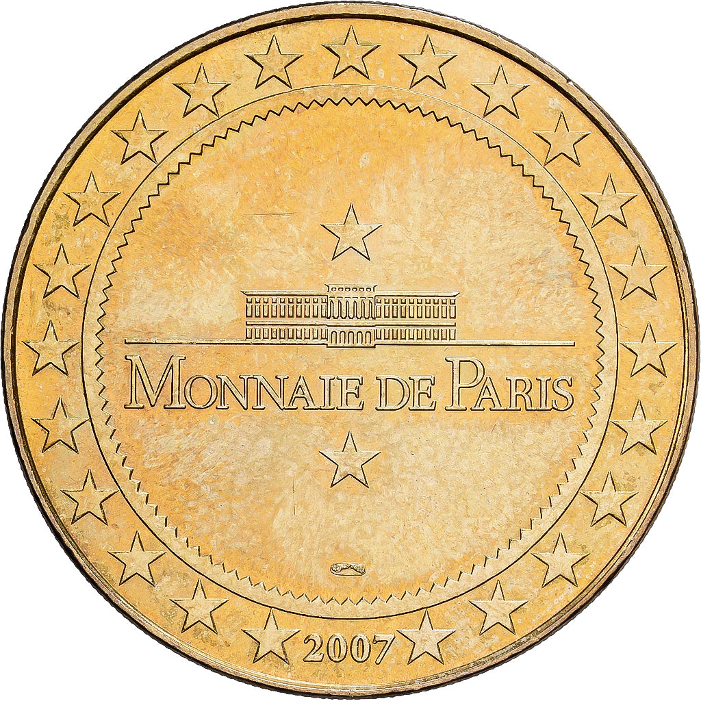 France, Token, Le Mont Saint-Michel, 2007, Copper-nickel Aluminium, MDP