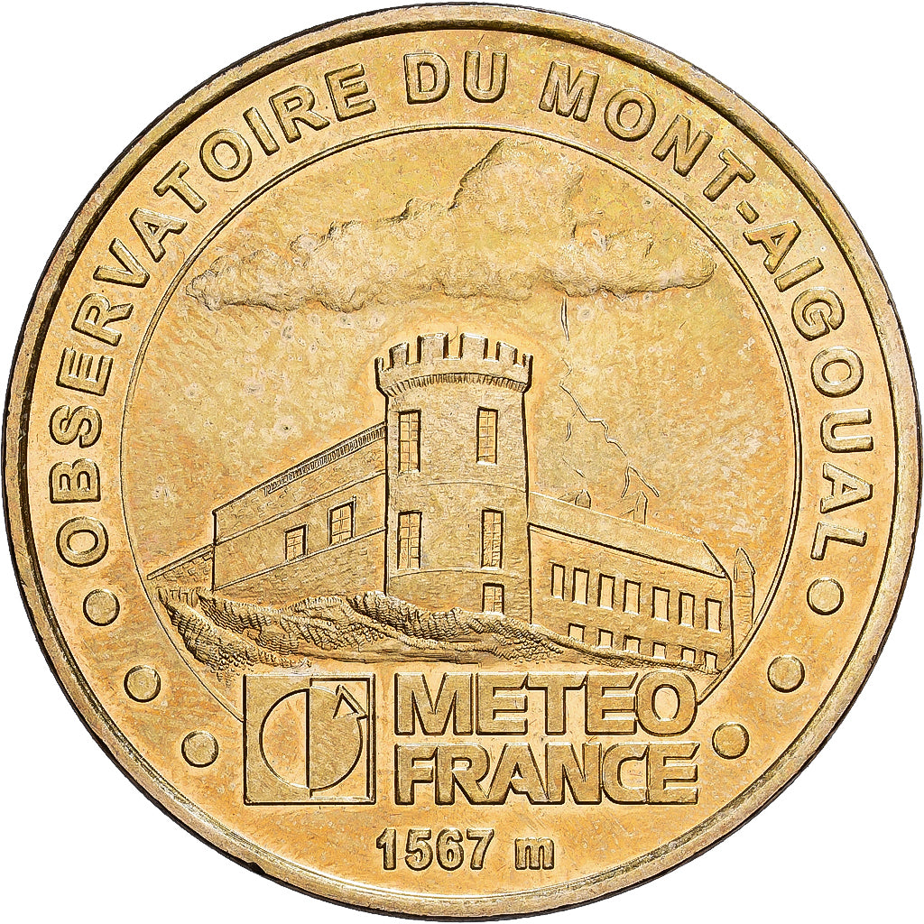 France, Token, Valleraugue - Observatoire du Mont Aigoual, 2007, Copper-nickel