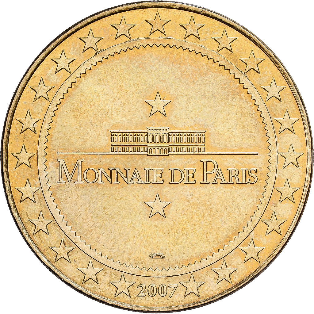 France, Token, Abbaye du Mont Saint-Michel, 2007, Copper-nickel Aluminium, MDP