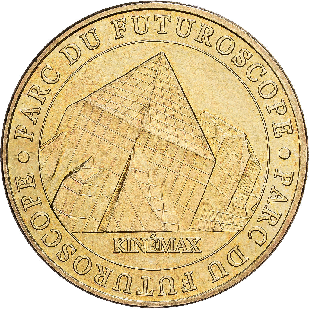 France, Jeton, 86/ Futuroscope - Kinémax, 2007, Cupro-nickel Aluminium, SUP