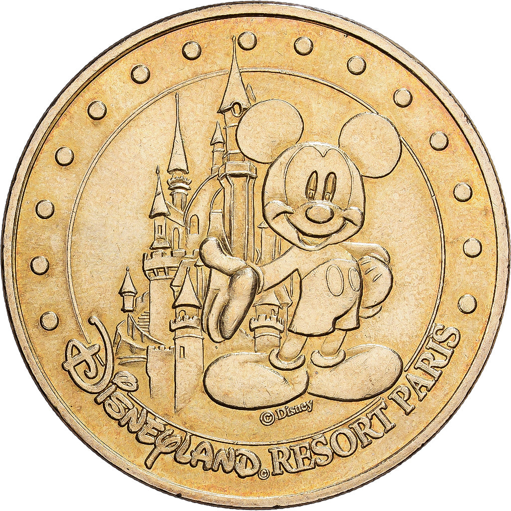France, Jeton, 77/ Disneyland Paris, 2006, Cupro-nickel Aluminium, SUP, MDP
