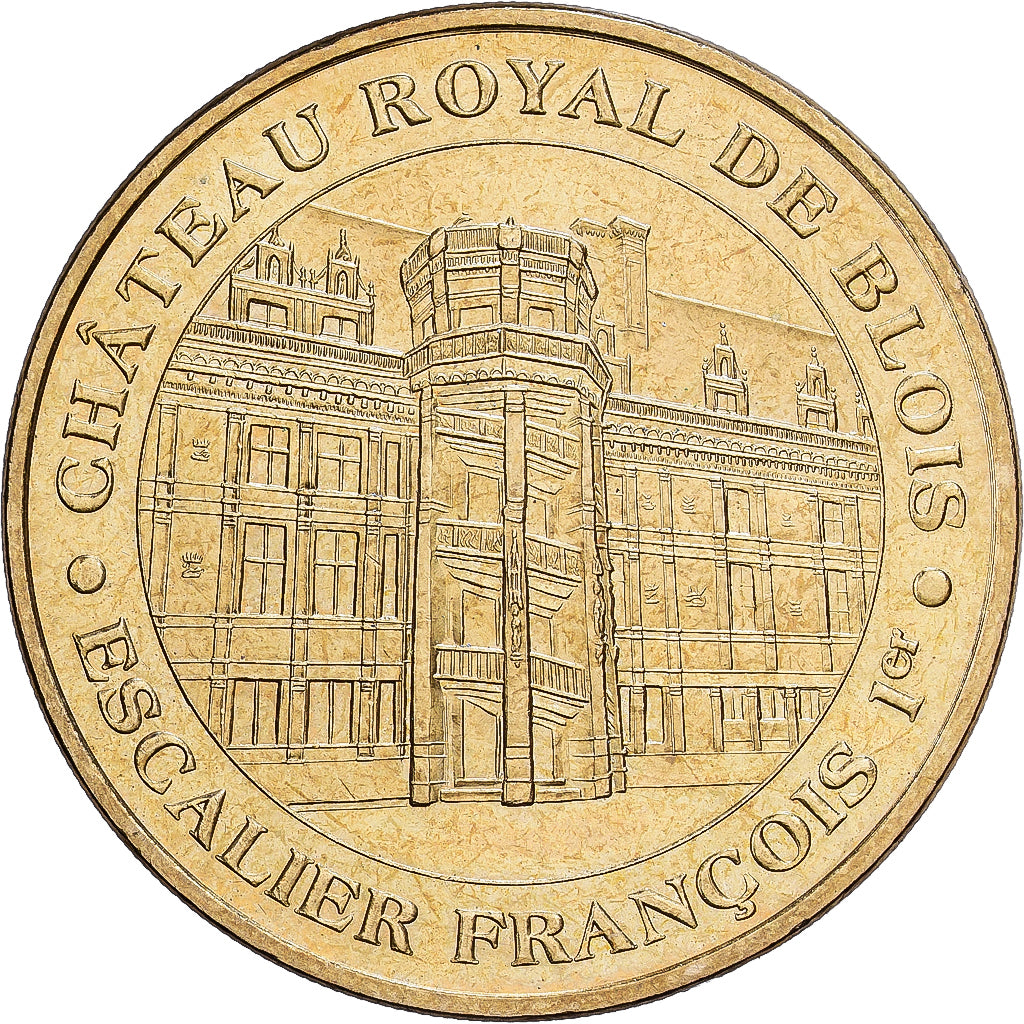 France, Jeton, 41/ Château Royal de Blois, 2008, Cupro-nickel Aluminium, SUP