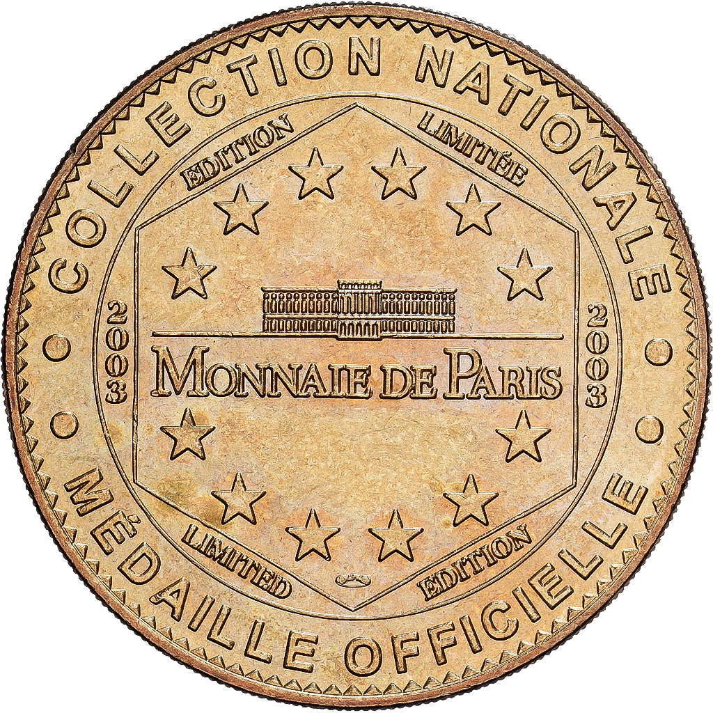 France, Token, L'Arc de Triomphe, 2003, Copper-nickel Aluminium, MDP, AU(55-58)