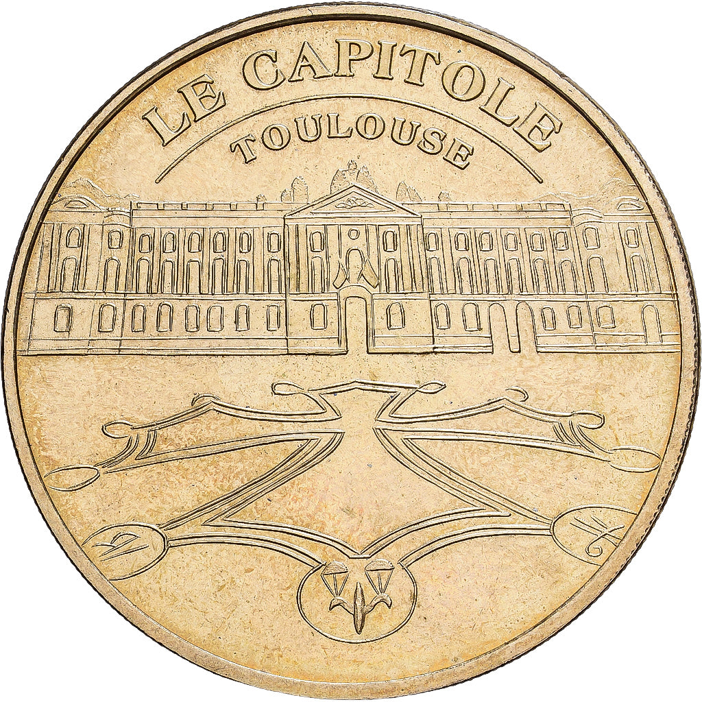 France, Token, Toulouse - Le Capitole, 2009, Copper-nickel Aluminium, MDP