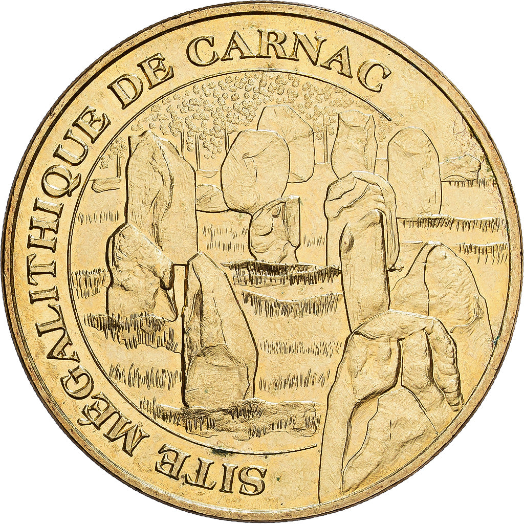 France, Token, 56/ Site Mégalithique de Carnac, 2017, Copper-nickel Aluminium
