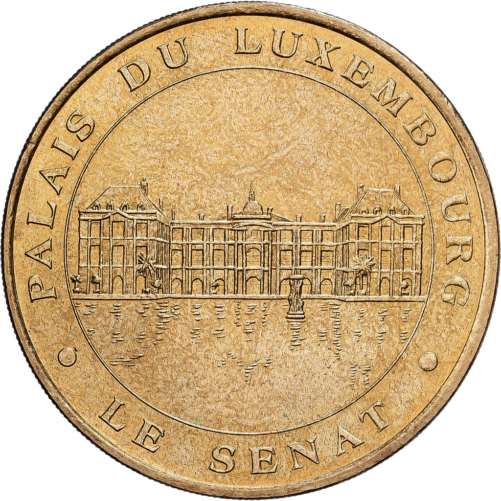 France, Token, 75/ Paris - Palais du Luxembourg - Sénat, 1999, Copper-nickel