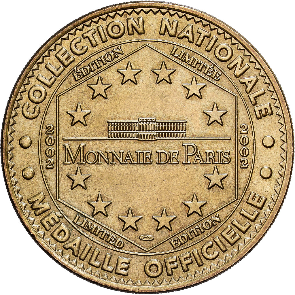 France, Jeton, 18/ Cathédrale Saint-Etienne - Bourges, 2002, Cupro-nickel