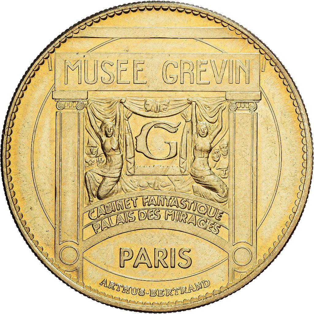 França, Token, Johnny Hallyday, Cuproníquel Alumínio, MS(63)