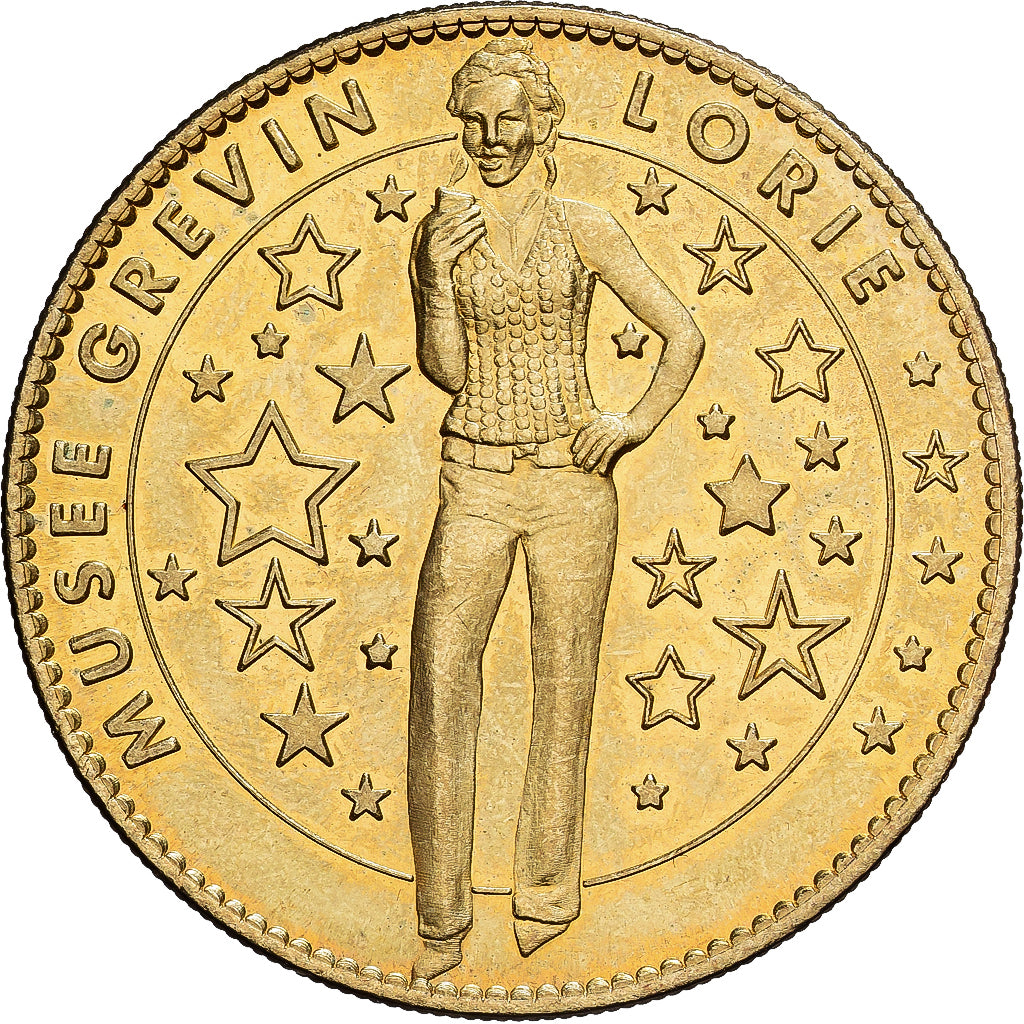 Frankrijk, Token, Paris - Musée Grévin - Lorie, Copper-nickel Aluminium, UNC-