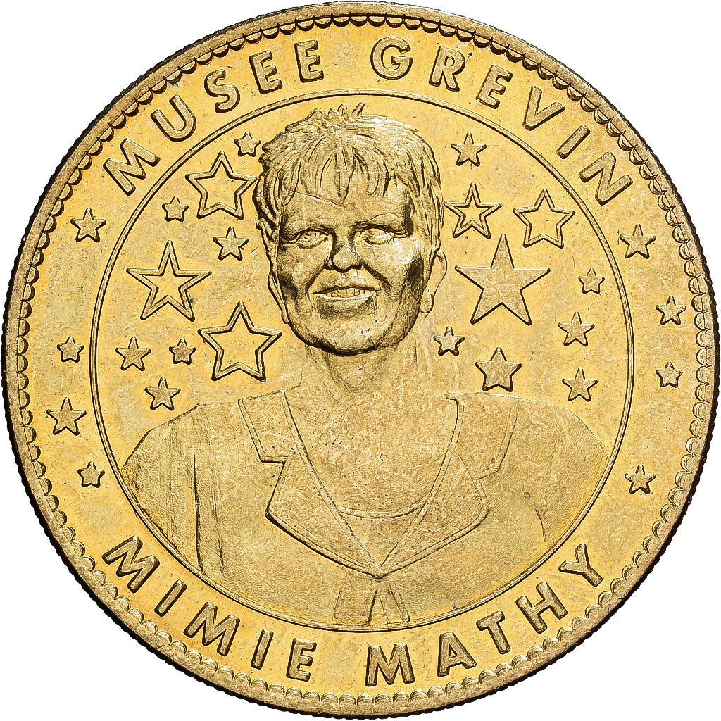Francia, ficha, Musée Grévin, Mimie Mathy, Rame-nichel-alluminio, SPL