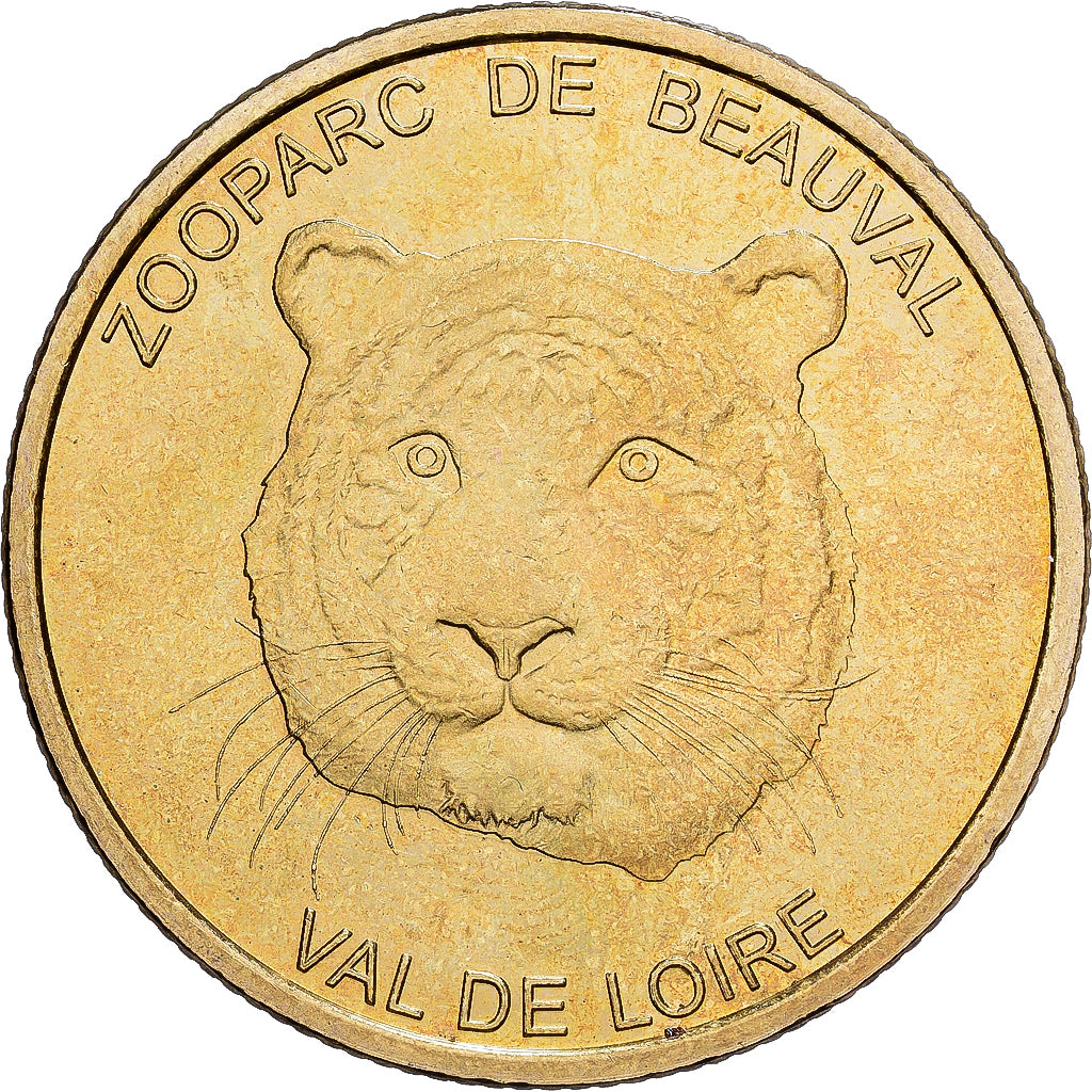 Francia, ficha, Beauval - Zoo -Tigre, Rame-nichel-alluminio, SPL-