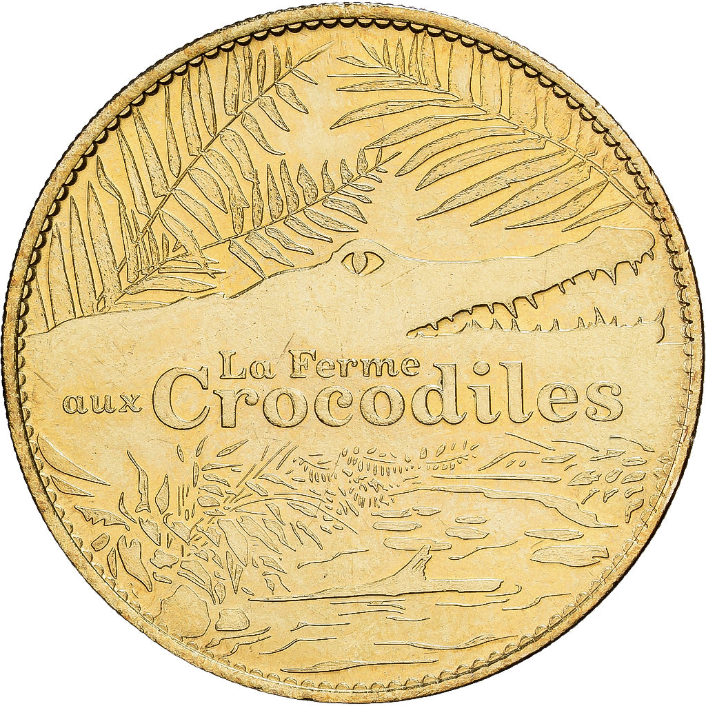 France, Token, Pierrelatte - La ferme aux crocodiles - Le crocodile du Nil