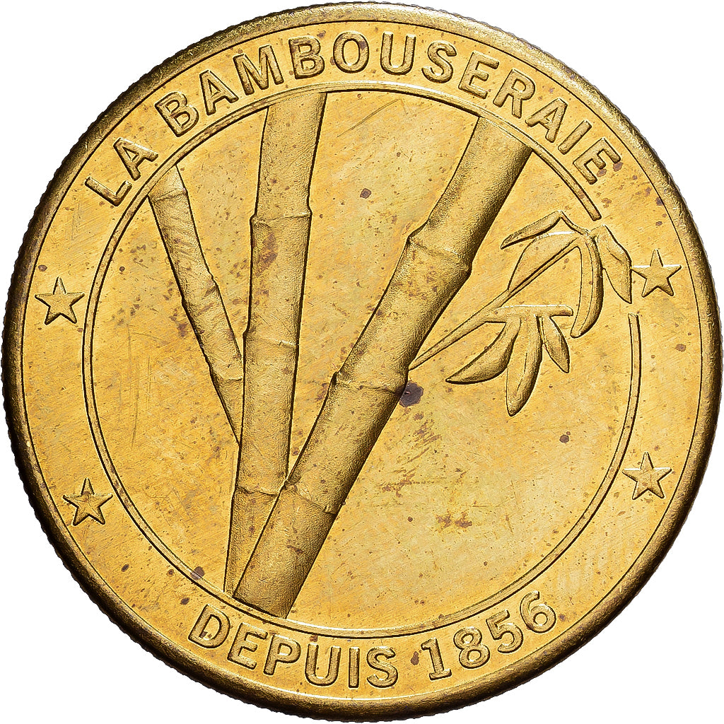 France, Jeton, La Bambouseraie, 2016, Cupro-nickel Aluminium, TTB+