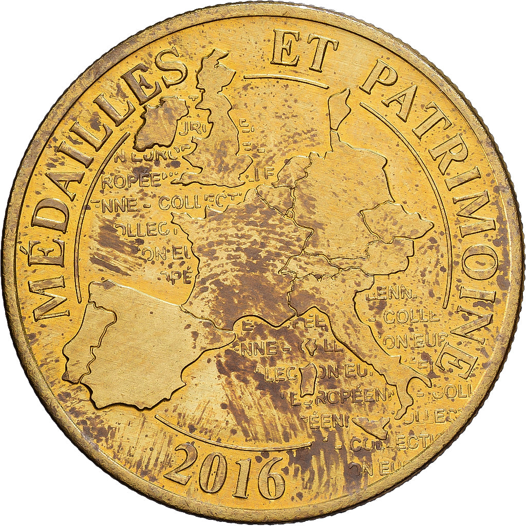 France, Jeton, La Bambouseraie, 2016, Cupro-nickel Aluminium, TTB+