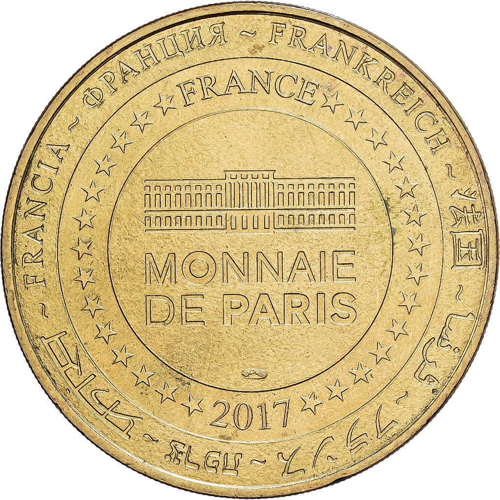 Francja, Token, 77/ Disneyland - Mickey Sorcier, 2017, Miedzionikiel Aluminium