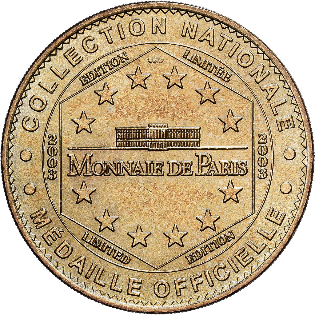 França, Token, 44/ Sous-Marin Espadon - Saint-Nazaire, 2003, Cuproníquel