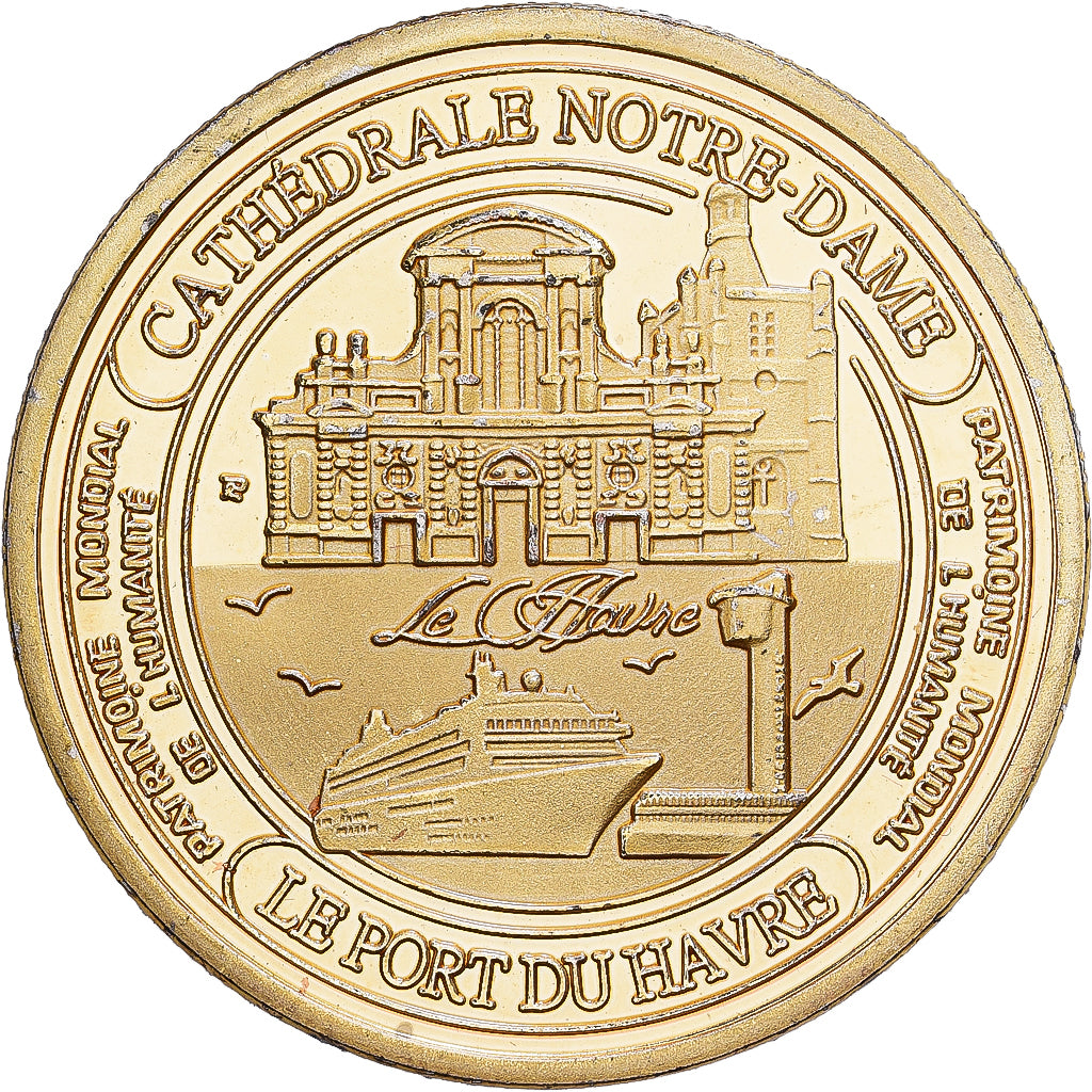 Francia, ficha, Cathédrale Notre-Dame, Le Havre, Rame-nichel-alluminio, SPL-