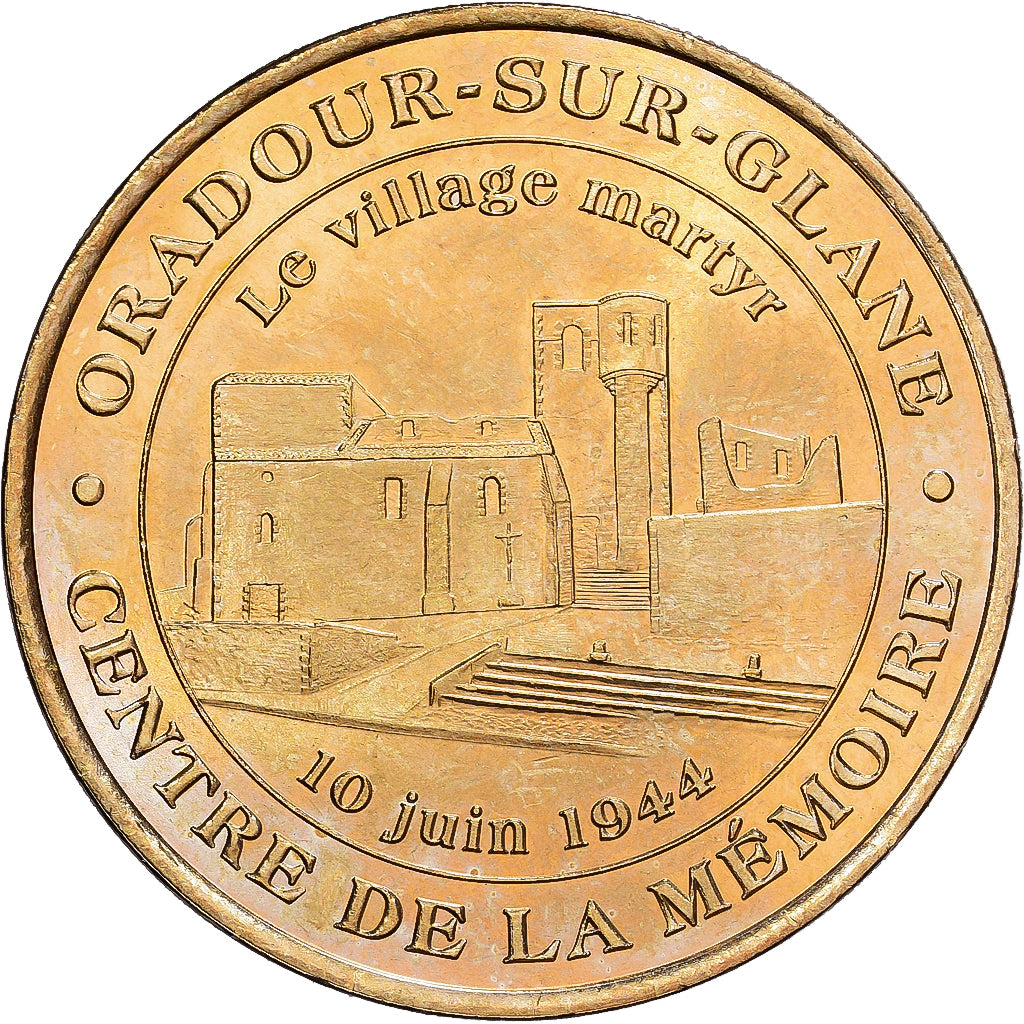 Frankreich, betaalpenning, Oradour-sur-Glane - Village martyr n°1, 2001