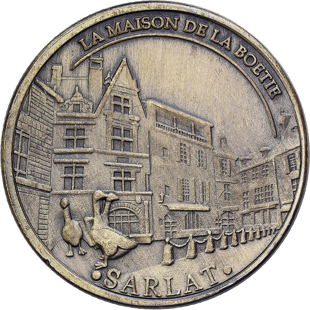 Frankreich, betaalpenning, 24/ Sarlat - Maison de la Boétie, Copper-nickel