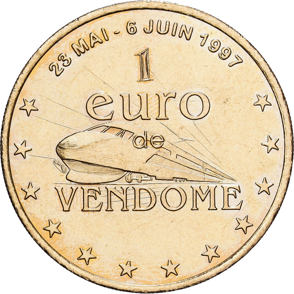 Frankreich, Euro, Vendôme, 1997, Cupro-aluminium-nickel, UNZ