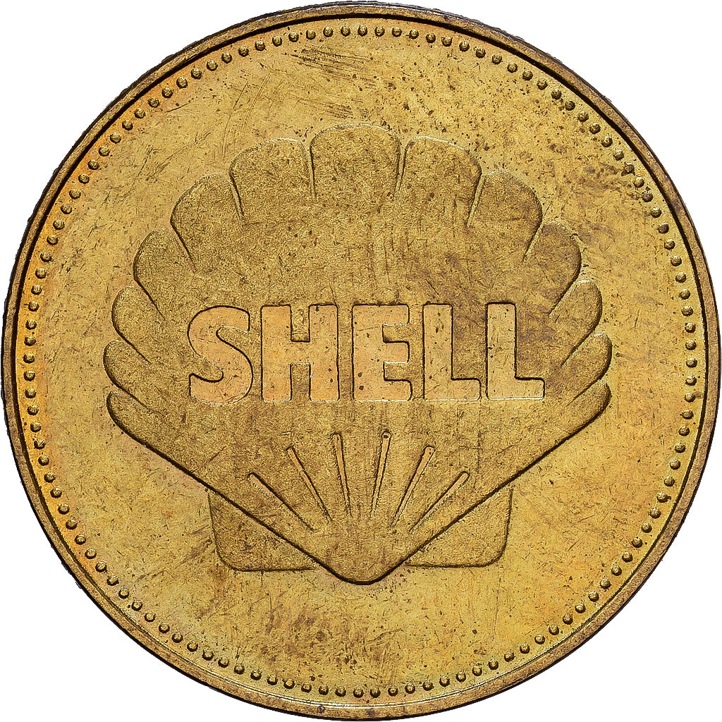 França, Token, Collection Shell, Amstrong et Scott, Gemini 8, Bronze-Alumínio