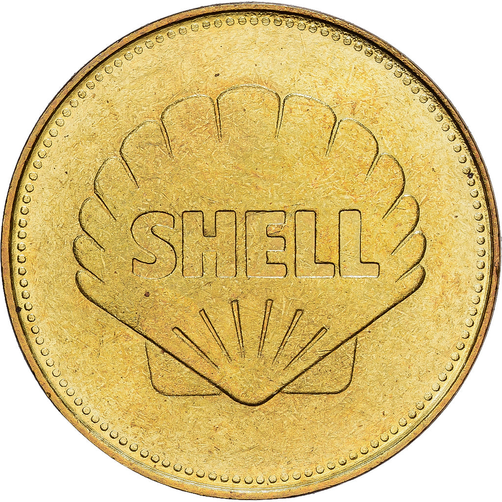 France, Token, Collection Shell, Heinkel HE 178, Bronze-Aluminium, AU(50-53)