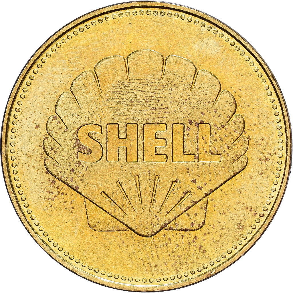 France, Token, Collection Shell, Graf Zeppelin, Bronze-Aluminium, AU(50-53)