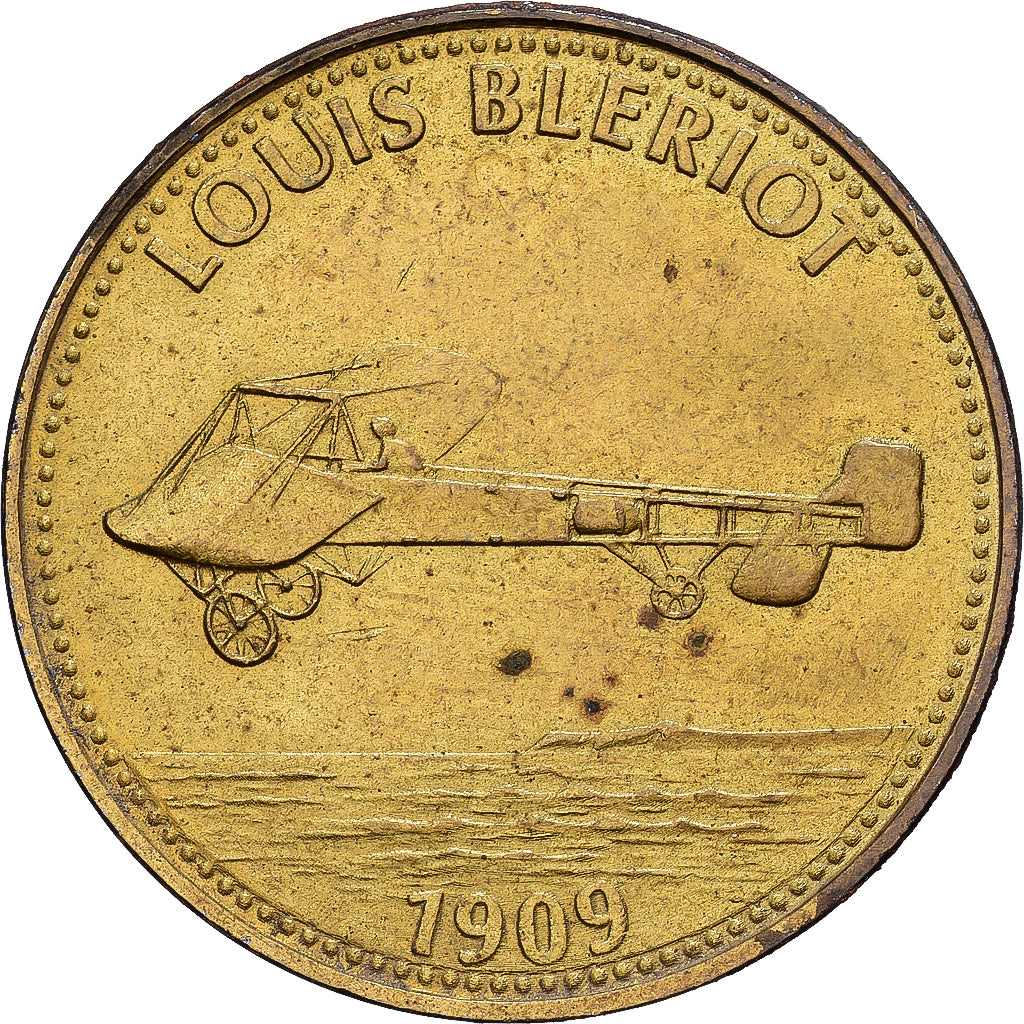France, Token, Collection Shell, Louis Blériot, Bronze-Aluminium, AU(50-53)