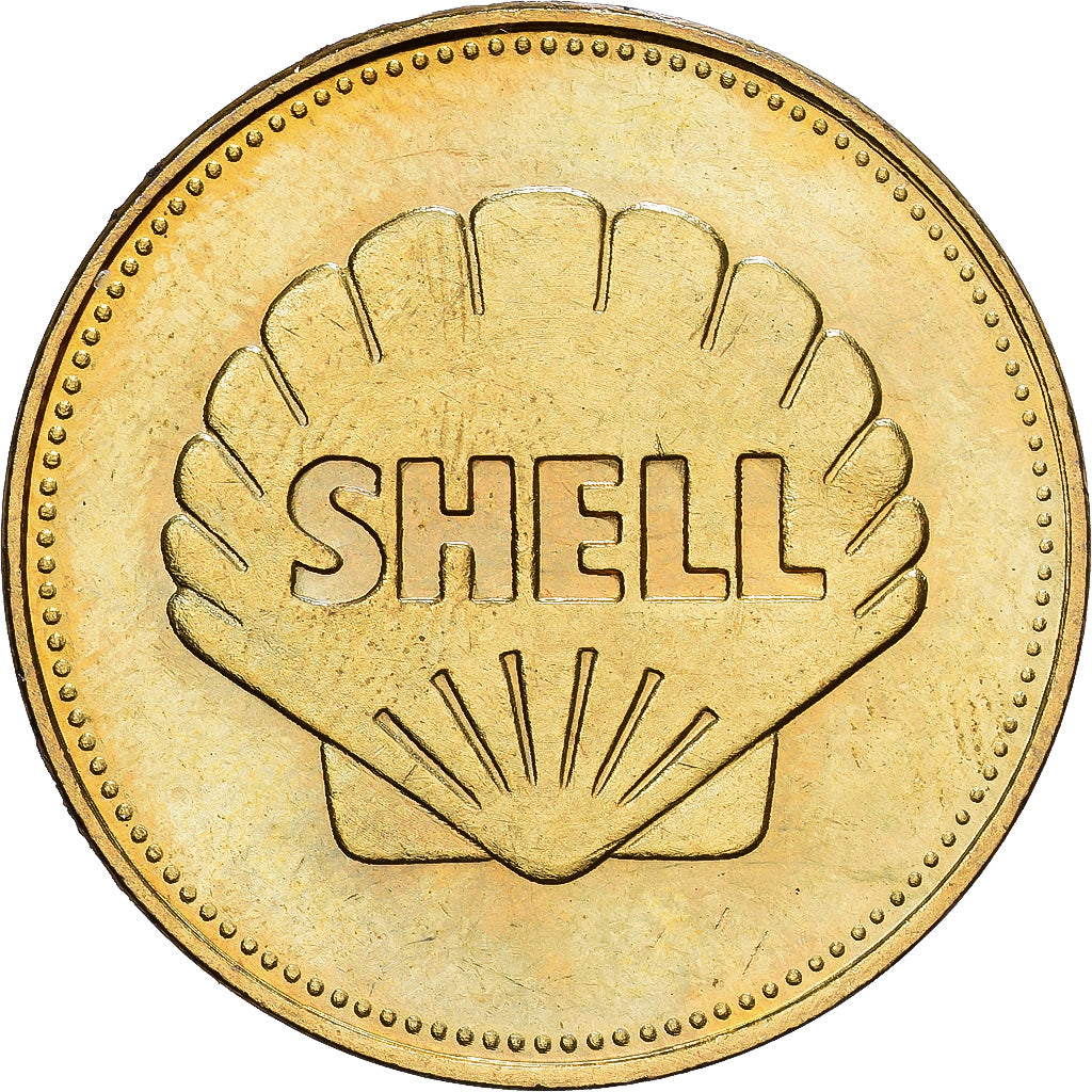France, Token, Collection Shell, Louis Blériot, Bronze-Aluminium, AU(50-53)