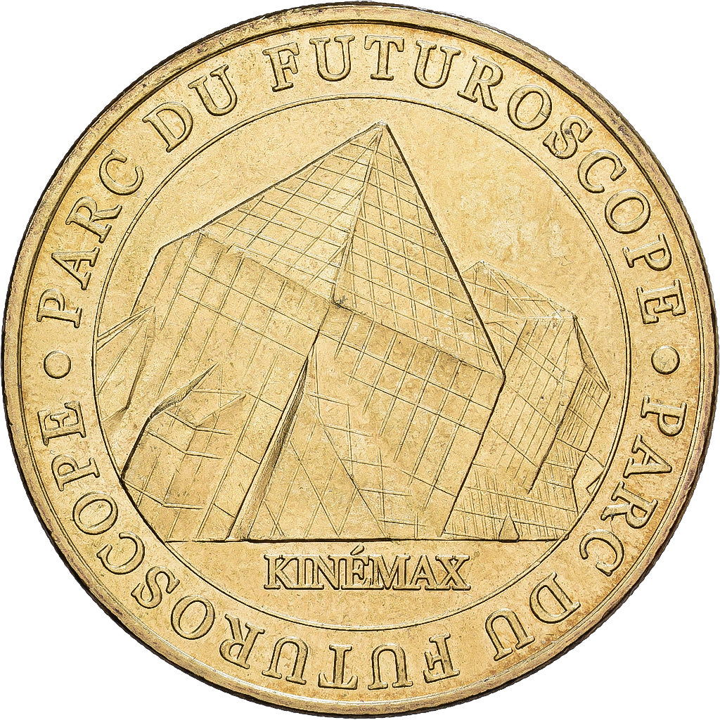 Francia, zeton, Jaunay-Clan - Futuroscope, 2007, Aluminio y cuproníquel, MDP