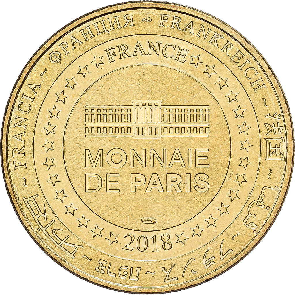 Frankreich, betaalpenning, 77/ Disneyland - Star Tours, 2018, Copper-nickel