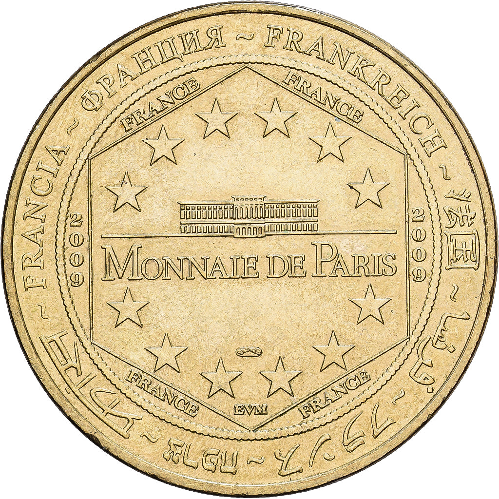 France, Token, Amboise - Le Clos Lucé, 2009, Copper-nickel Aluminium, MDP