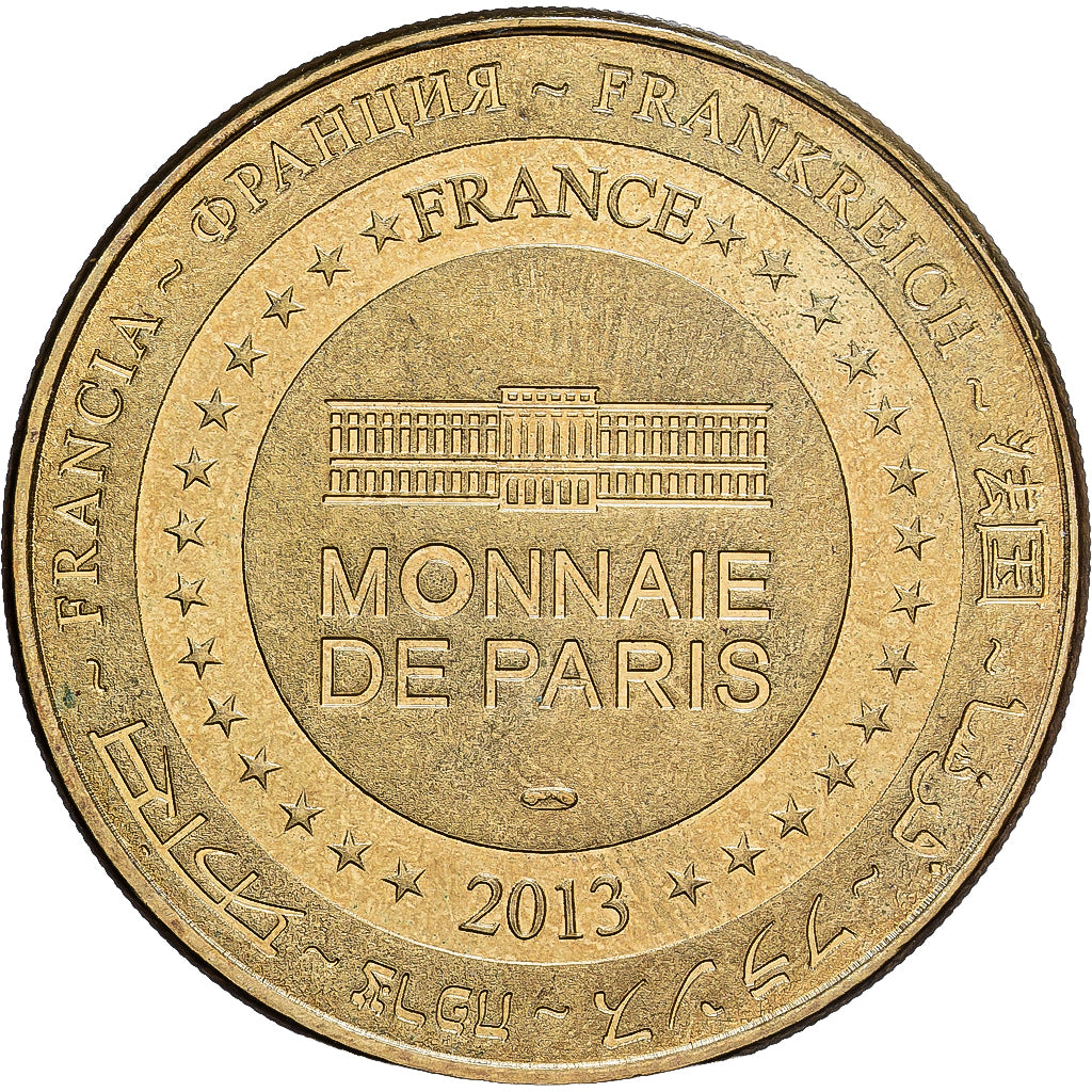 France, Token, Amboise - Le Clos Lucé, 2013, Copper-nickel Aluminium, MDP