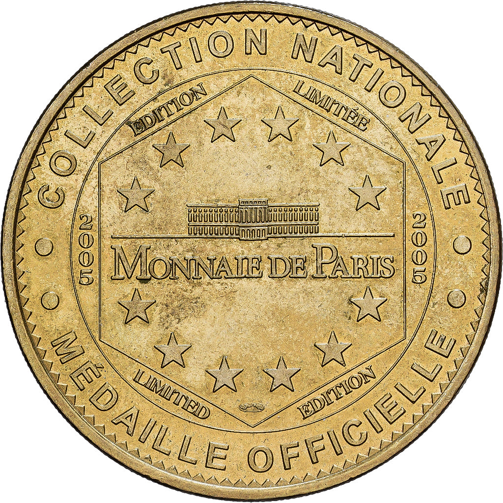 Frankrijk, Token, 62/ Nausicaà - Mer sur Terre, 2005, Copper-nickel Aluminium