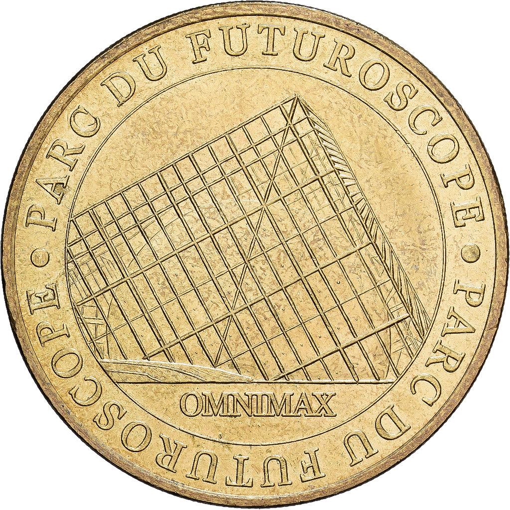 France, Token, Jaunay-Clan - Futuroscope, 2005, Copper-nickel Aluminium, MDP