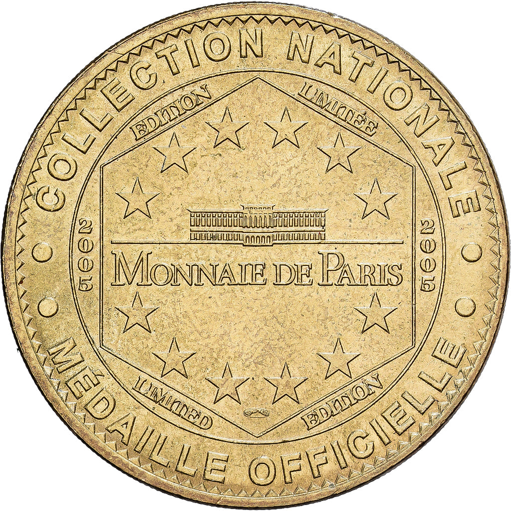 France, Token, Jaunay-Clan - Futuroscope, 2005, Copper-nickel Aluminium, MDP