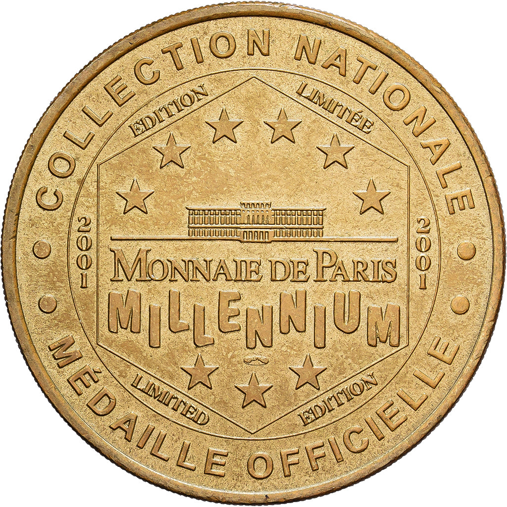France, Jeton, Paris - Ménagerie du Jardin des Plantes n°2, 2001, Cupro-nickel