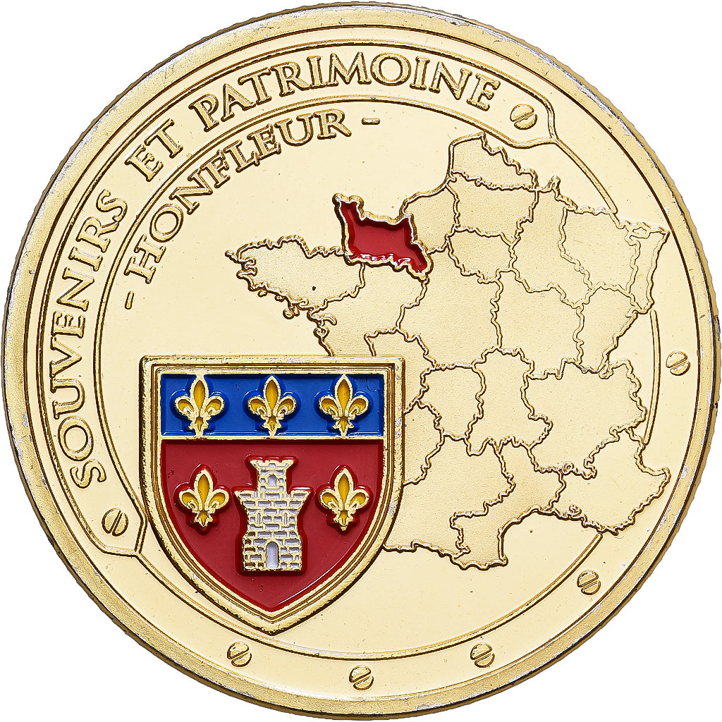 Frankrijk, Token, Normandie - Pont de Normandie - Port de Honfleur